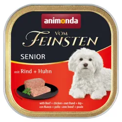 ANIMONDA Vom Feinsten Dog Senior wołowina z kurczakiem 150g